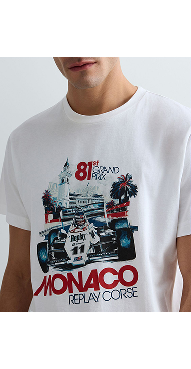ベーシックジャージーMONACO Tシャツ 詳細画像